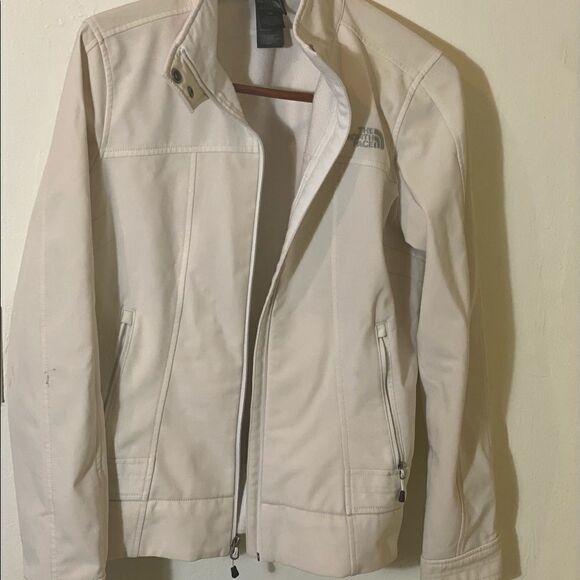 The North Face Womens White Jacket Sz L - Picture 2 of 10